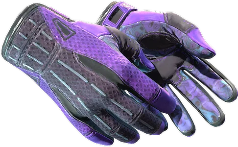 Sport Gloves Pandora's Box with pink and teal textured pattern